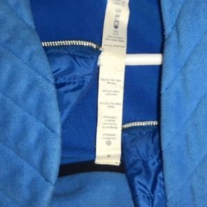 lululemon athletica Jackets & Coats - Lululemon blue zipper winter jacket sz4 lululemon athletica Jackets & Coats - Lululemon blue zipper winter jacket sz4